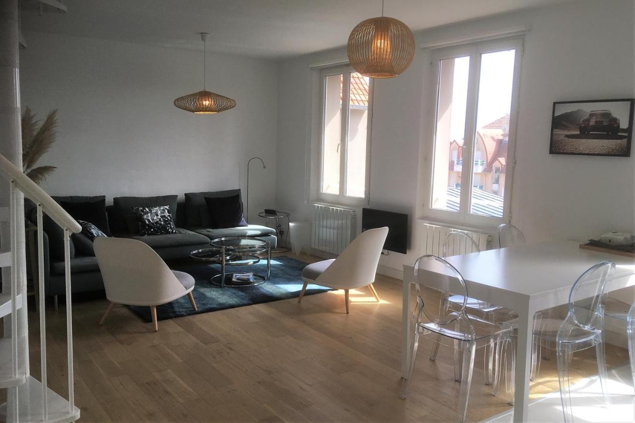 Le Balmoral Exceptionnel Duplex T4 Coeur De Ville A 2 Minutes De La Plage Le Touquet Kültér fotó